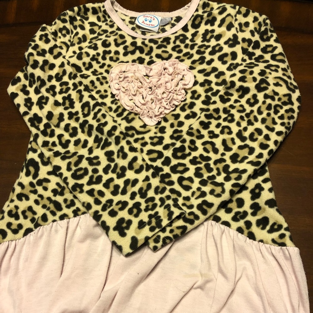 Leopard PJs Sz 12 Girls